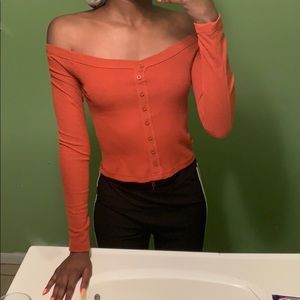 Off the shoulder top